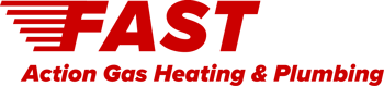 Fast Action Gas Heating & Plumbing Logo